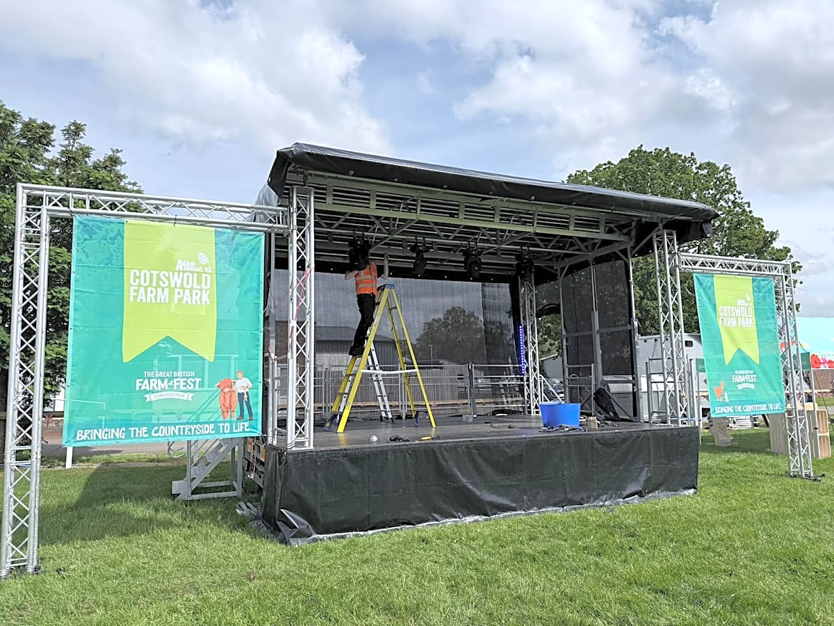 Mobile Stage Hire 7m x 6m