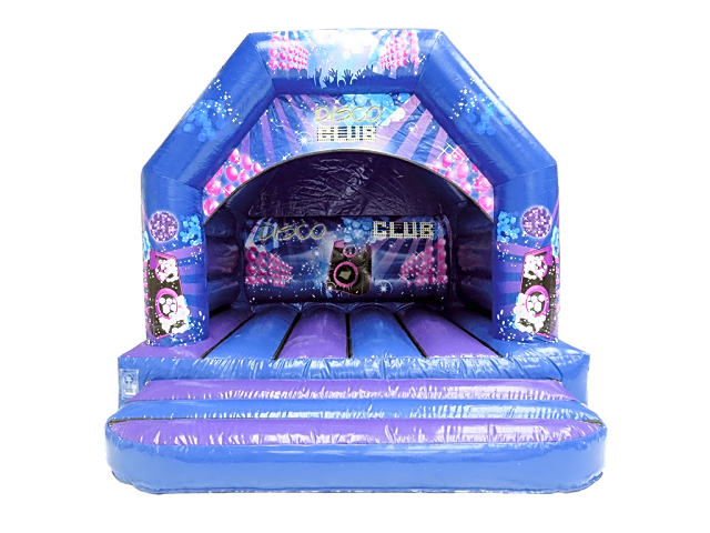 Disco Bouncy Castle 12ft x 12ft (INCLUDES - Speaker and Lights)