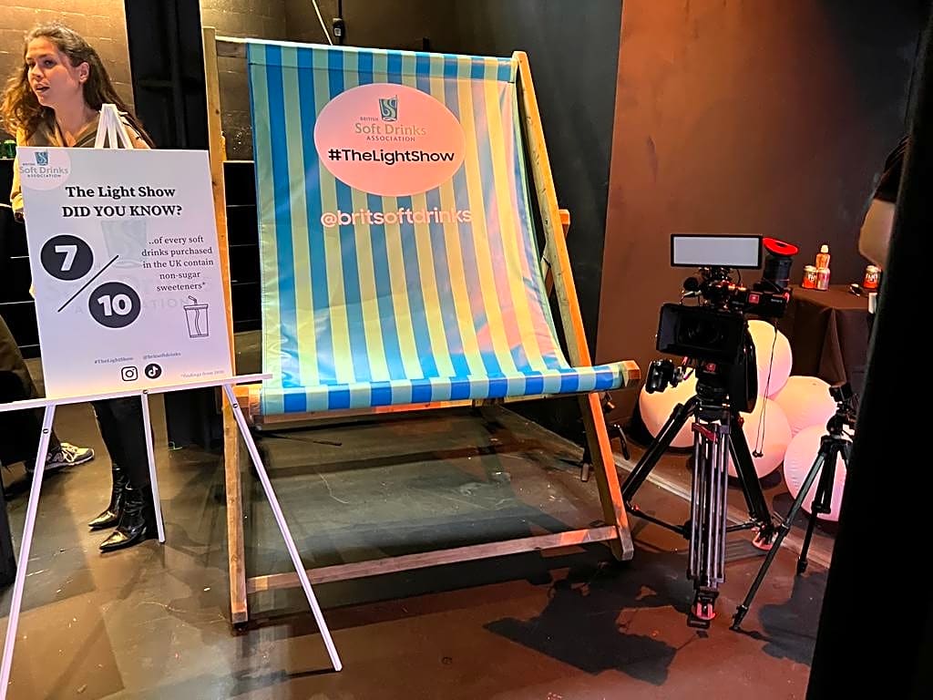 Giant Deckchair - Bespoke Branded