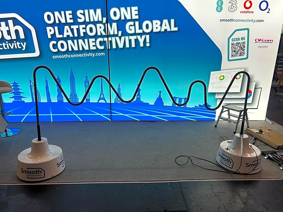 Giant Floor Standing Buzz Wire (Bespoke branded)