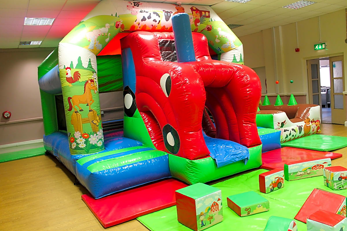 Farmyard Front Slide Castle