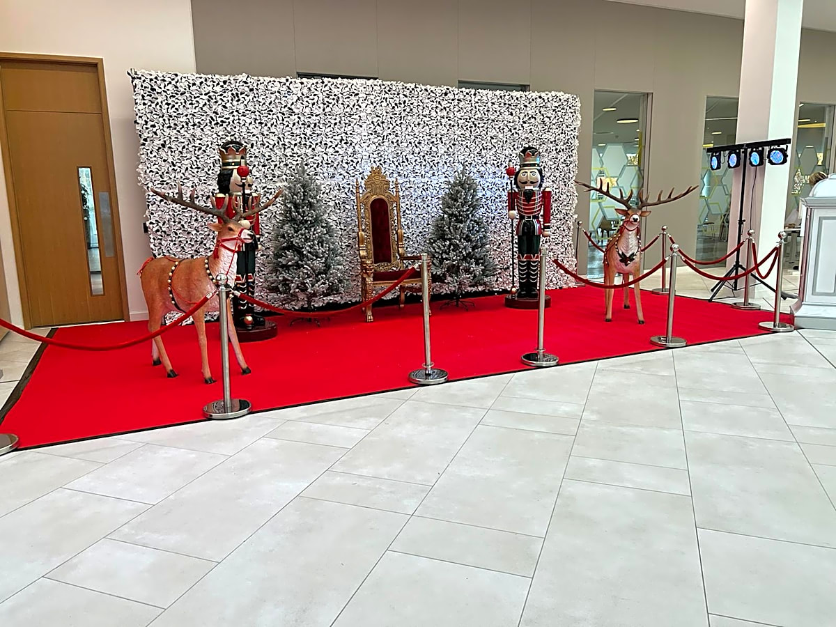 Santa's Grotto Meet & Greet Area