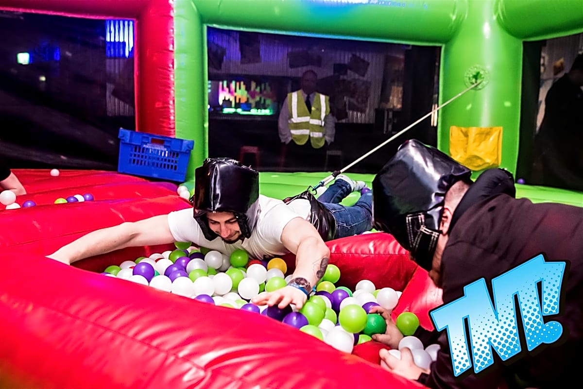 Hungry Hippos Inflatable / Dash 'n' Grab Inflatable (4-player)