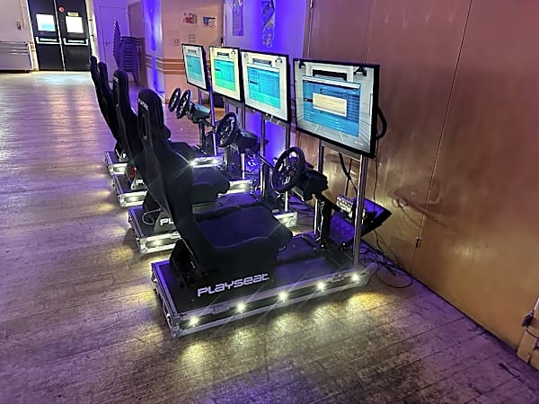 Driving Racing Simulator - 4 Player Hire – photo 6