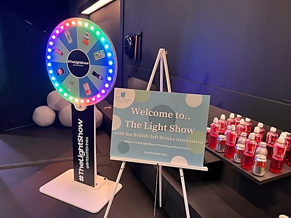Digital Prize Wheel Hire (Free Standing)