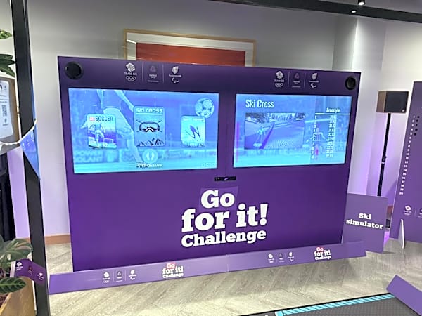 Interactive Ski Simulator Hire | iWall Hire – photo 4