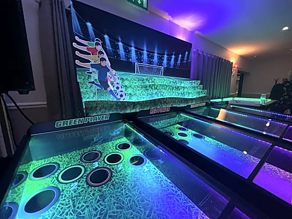 Football Theme Roll A Ball Derby Hire – photo 5