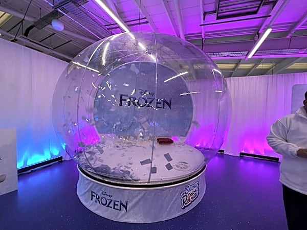 Bespoke Branding Snow Globe Experience Hire – photo 7