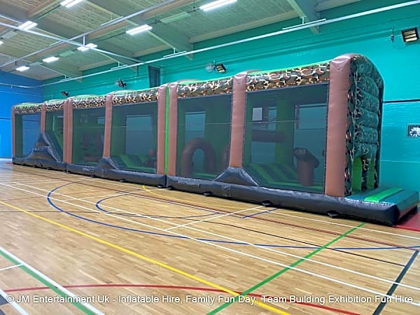 Obstacle Course Army Theme 75FT