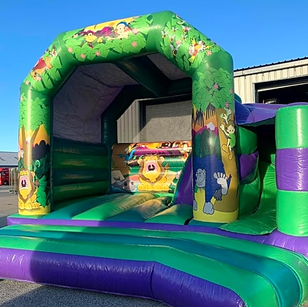 Adult/Children's Jungle Themed Bouncy Castle