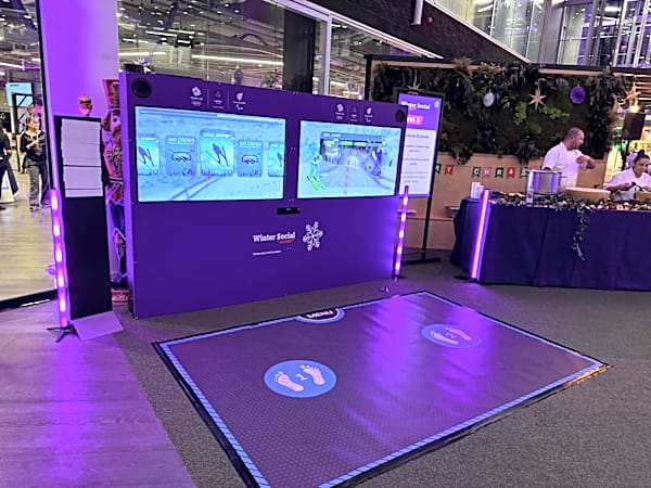Interactive Ski Simulator Hire | iWall Hire – photo 6