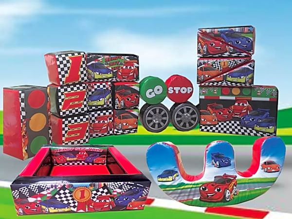 Racing Car Soft Play & Ball Pool