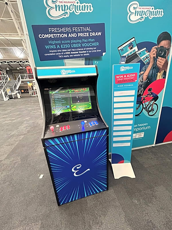 Retro Arcade Machine Hire - Bespoke Branded – photo 5
