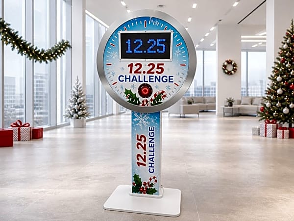 Christmas Themed Stop The Clock Game Hire