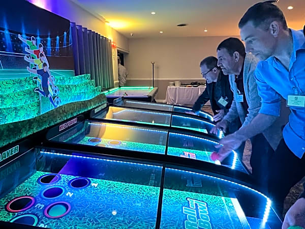 Football Theme Roll A Ball Derby Hire – photo 6