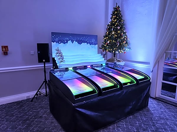 Roll a Ball Reindeer Racing Hire