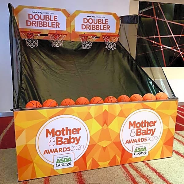 Bespoke Branded Arcade Basketball Hire - 4 Player