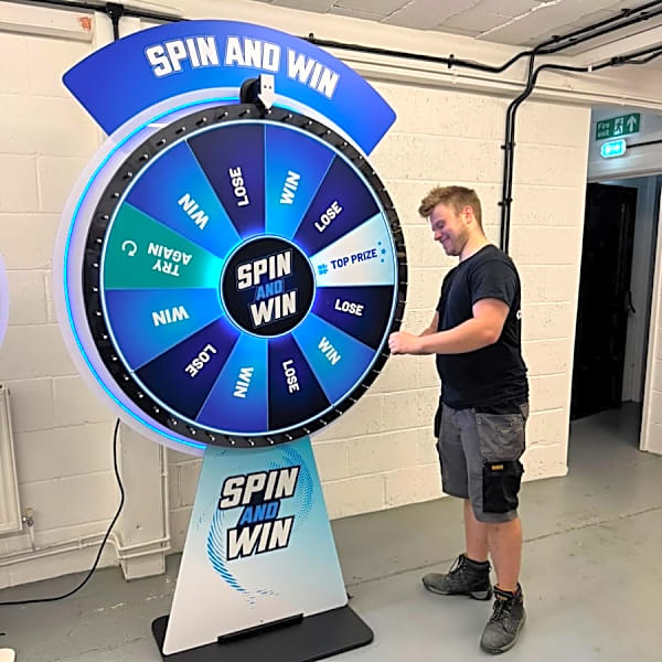 Spin the wheel Pro Hire 120cm