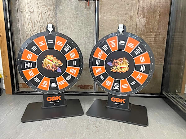 Table Top Spin The Wheel