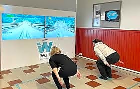 Street Running Interactive Game I Wall (2 Player)