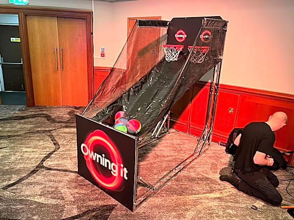 Bespoke Branded Arcade Basketball Hire - 2 Player – photo 9