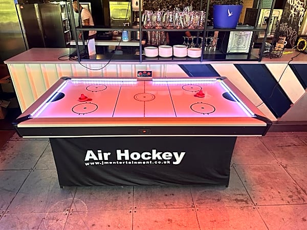 Led Air Hockey Table Hire
