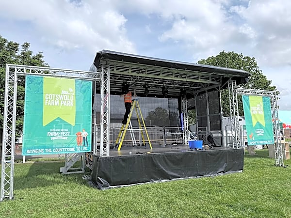 Mobile Stage Hire 7m x 6m