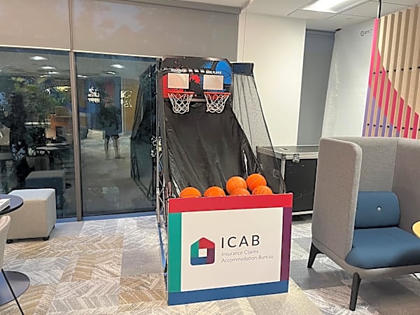 Bespoke Branded Arcade Basketball Hire - 2 Player – photo 5