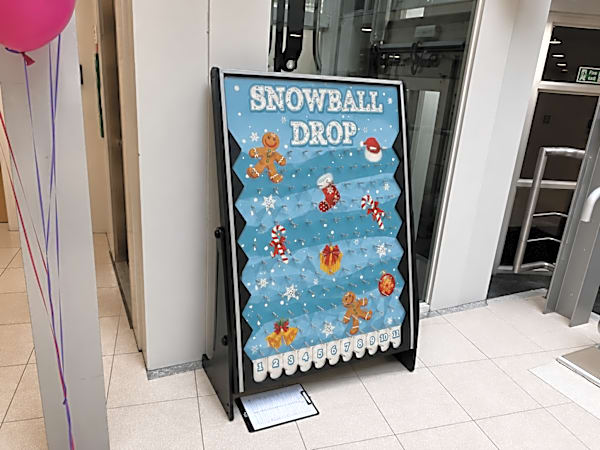 Christmas Themed Plinko Game Hire