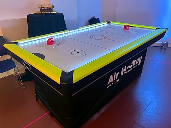 Led Air Hockey Table Hire – photo 5