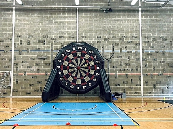 Inflatable Football Darts Hire – photo 4