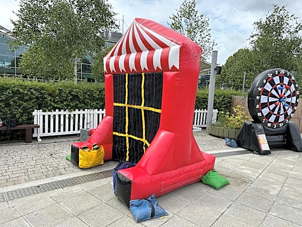 Inflatable Connect 4 Game Hire (2 Games in 1)