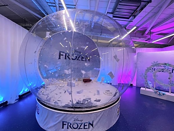 Bespoke Branding Snow Globe Experience Hire – photo 5