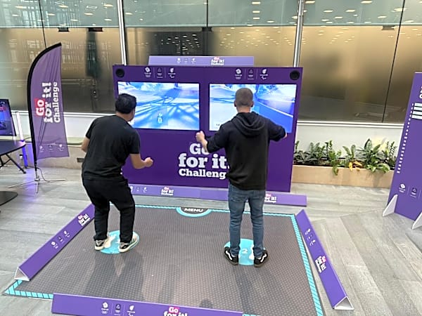 Interactive Ski Simulator Hire | iWall Hire – photo 3