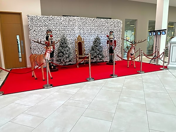 Santa's Grotto Meet & Greet Area