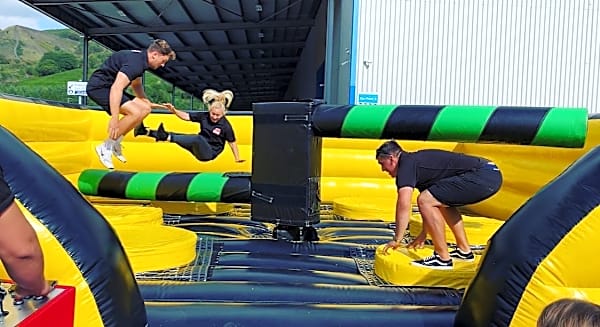 Wipeout Challenge Inflatable Hire