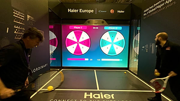 Multi Ball Interactive Game - Interactive Sports Gaming Wall Hire