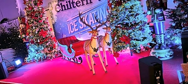 Santa's Sleigh & Reindeer Prop – photo 6