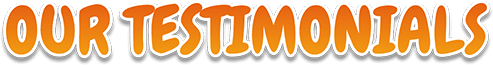 our testimonials
