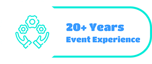 20+ years event experience