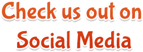 Check us out on social media