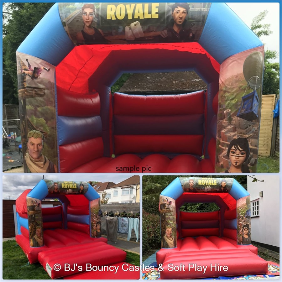  - fortnite bouncy castle london
