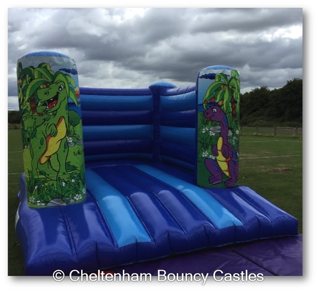 Dinosaur Themed Bouncy Castle 12ft By 15ft Bouncy Castle Hire