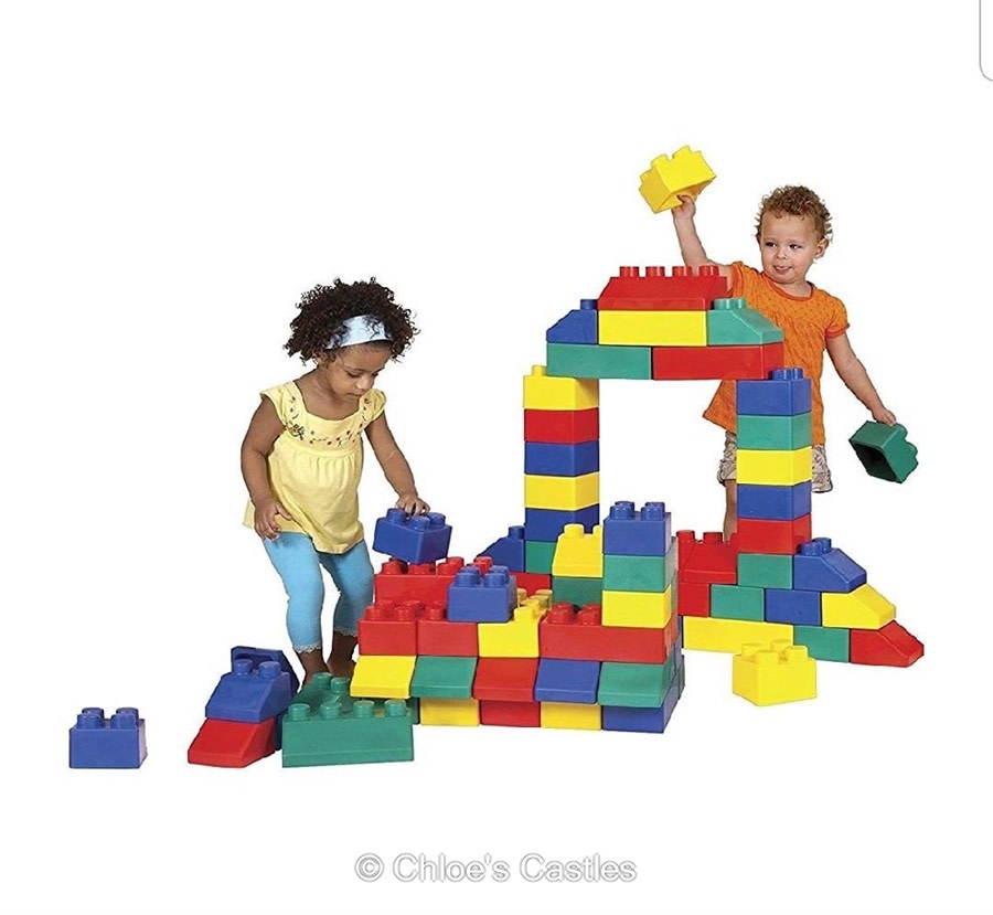 giant rubber lego bricks