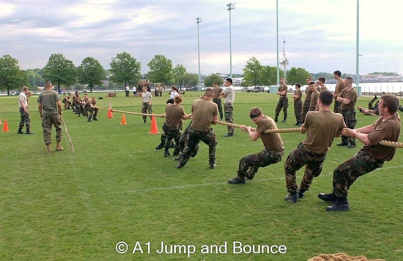 tug of war rope game