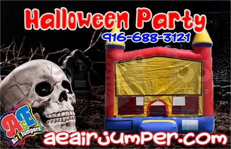 Halloween Party Rentals Sacramento by A&E Air Jumper Rental Sacramento