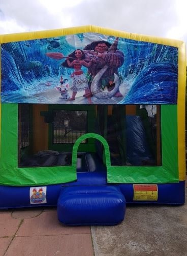 Moana Jumping Castle Combo 4 Jumping Castle Hire In Adelaide Elizabeth Salisbury Gawler