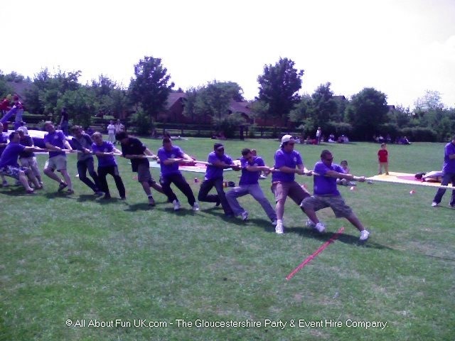 tug of war rope hire