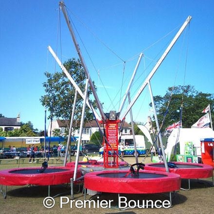 Fun Fair Trampoline Bungee Rides For Hire Shropshire