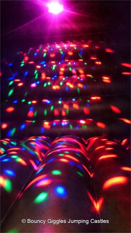 disco jumping castle